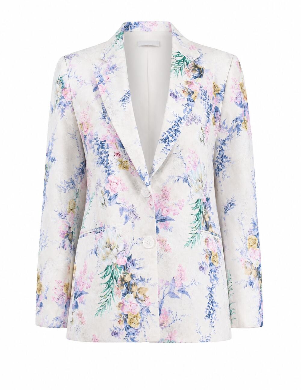 NWT ASOS Petite Floral Blazer Size 6 Pastel Watercolor Spring Jacket